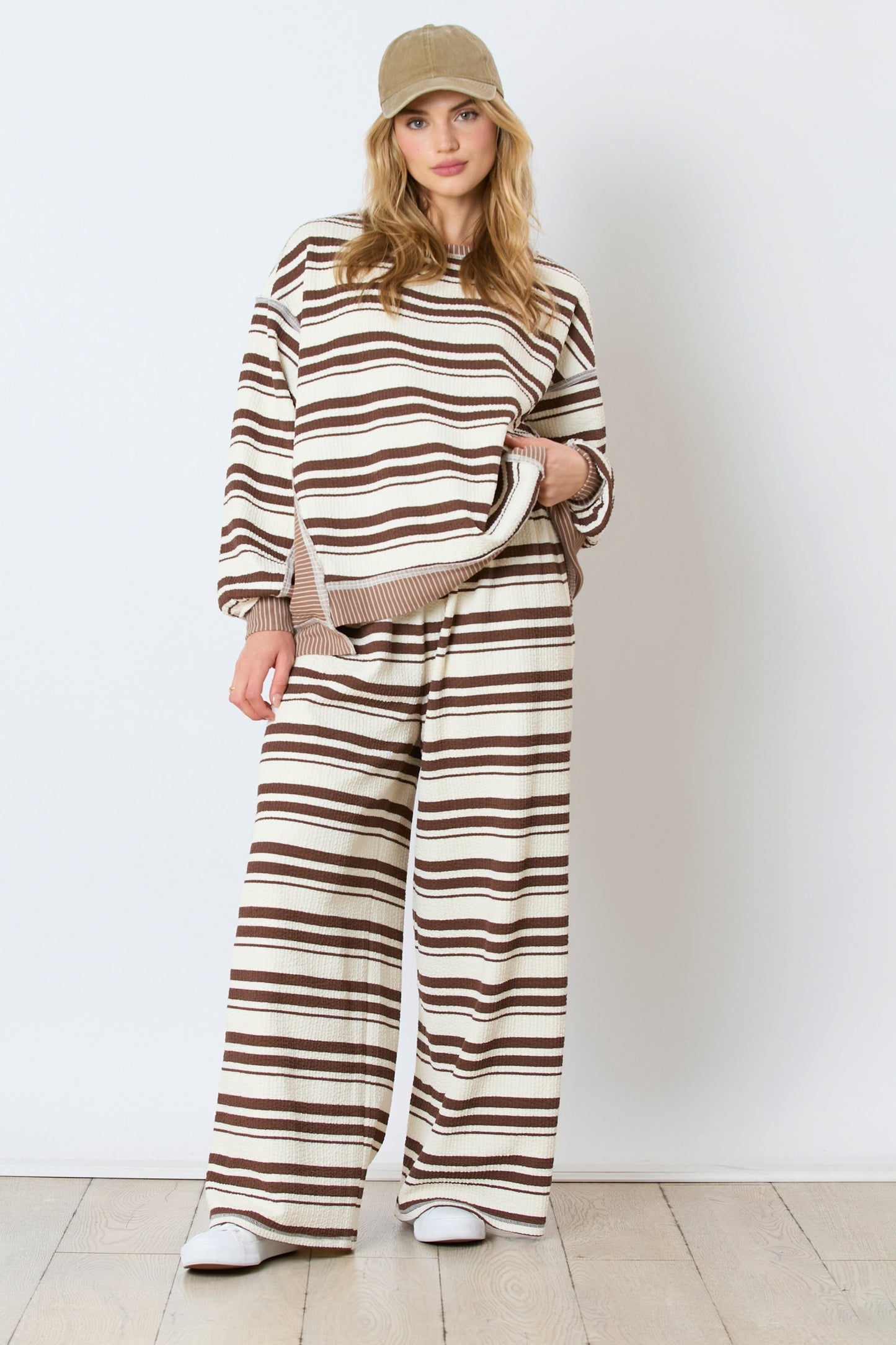 Striped Mixed Loose Fit Set